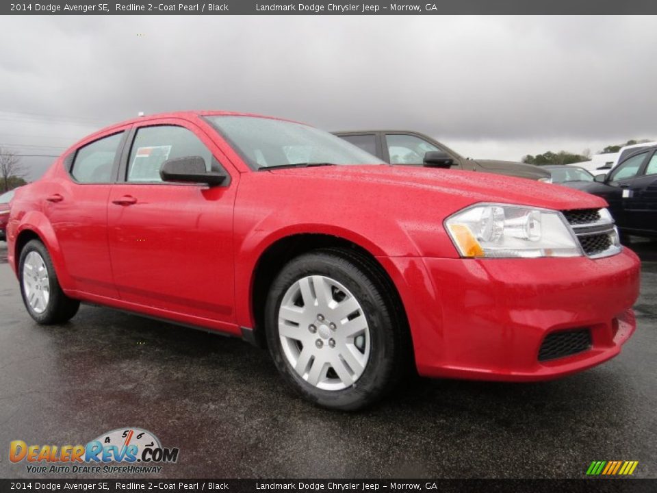 2014 Dodge Avenger SE Redline 2-Coat Pearl / Black Photo #4