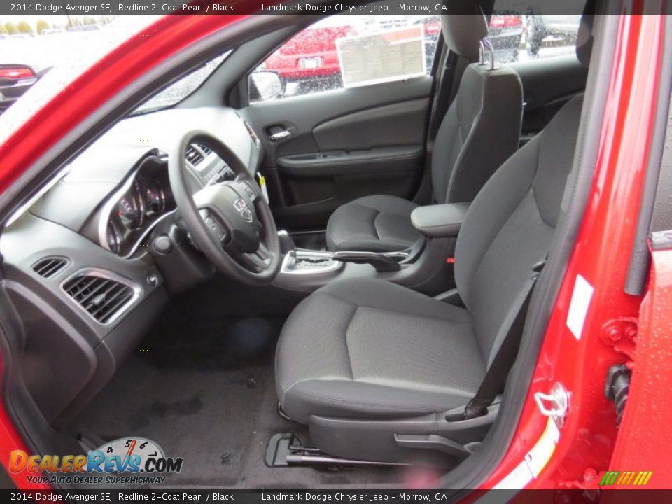 2014 Dodge Avenger SE Redline 2-Coat Pearl / Black Photo #6