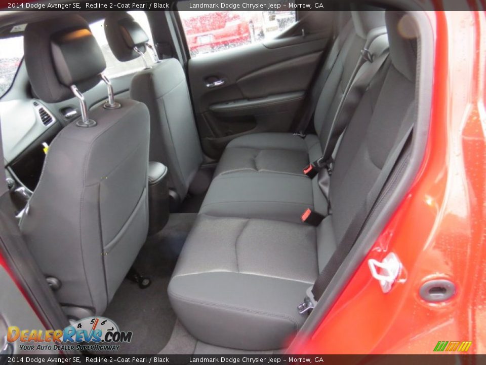 2014 Dodge Avenger SE Redline 2-Coat Pearl / Black Photo #8