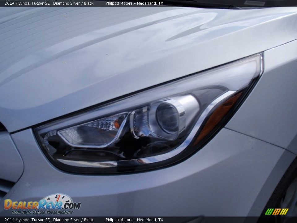 2014 Hyundai Tucson SE Diamond Silver / Black Photo #9