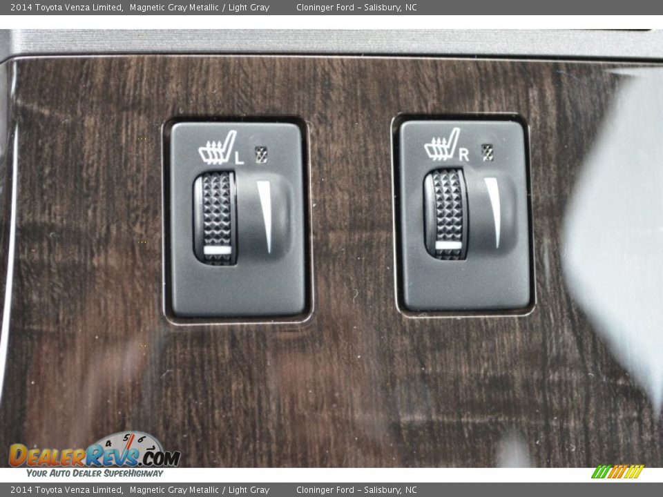 2014 Toyota Venza Limited Magnetic Gray Metallic / Light Gray Photo #19