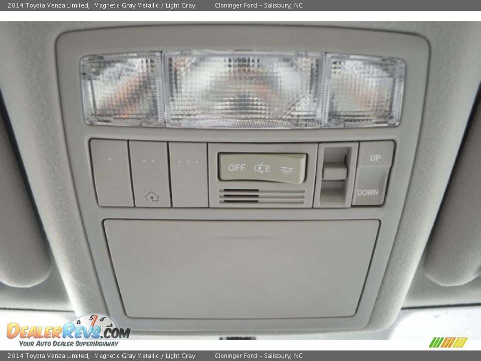 2014 Toyota Venza Limited Magnetic Gray Metallic / Light Gray Photo #22