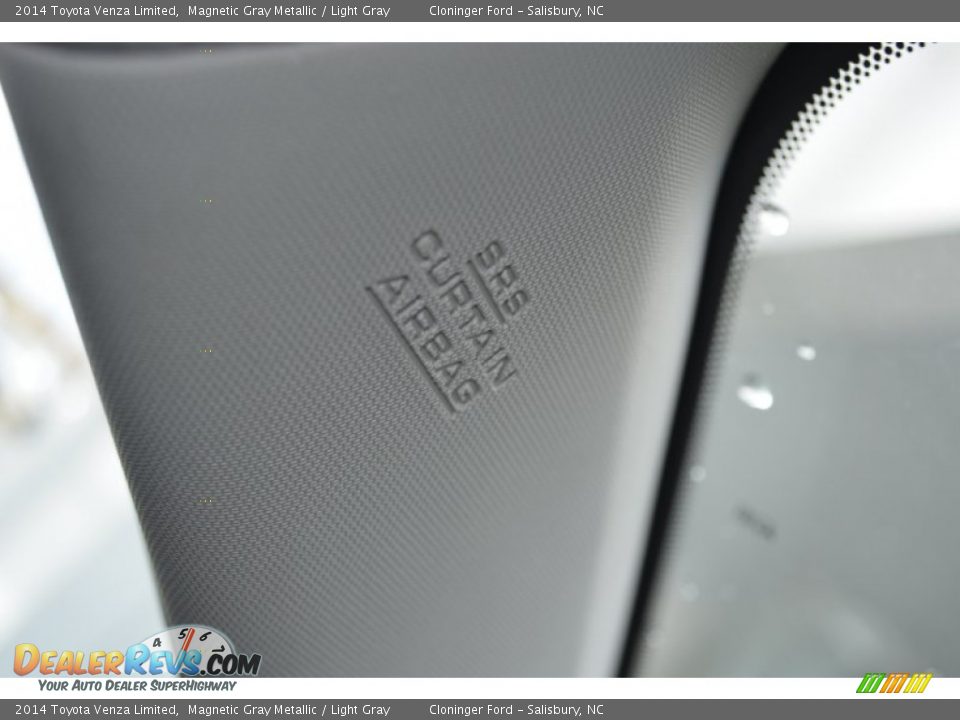 2014 Toyota Venza Limited Magnetic Gray Metallic / Light Gray Photo #27