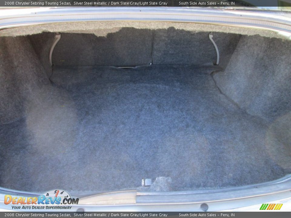 2008 Chrysler Sebring Touring Sedan Silver Steel Metallic / Dark Slate Gray/Light Slate Gray Photo #20