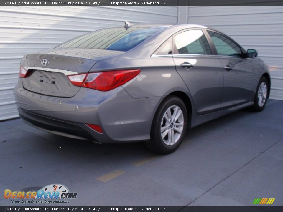 2014 Hyundai Sonata GLS Harbor Gray Metallic / Gray Photo #4
