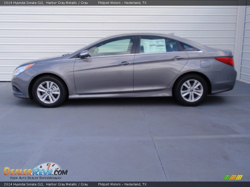 2014 Hyundai Sonata GLS Harbor Gray Metallic / Gray Photo #6