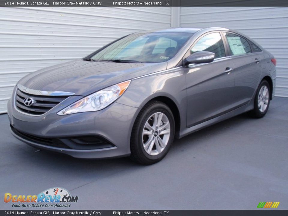 2014 Hyundai Sonata GLS Harbor Gray Metallic / Gray Photo #7