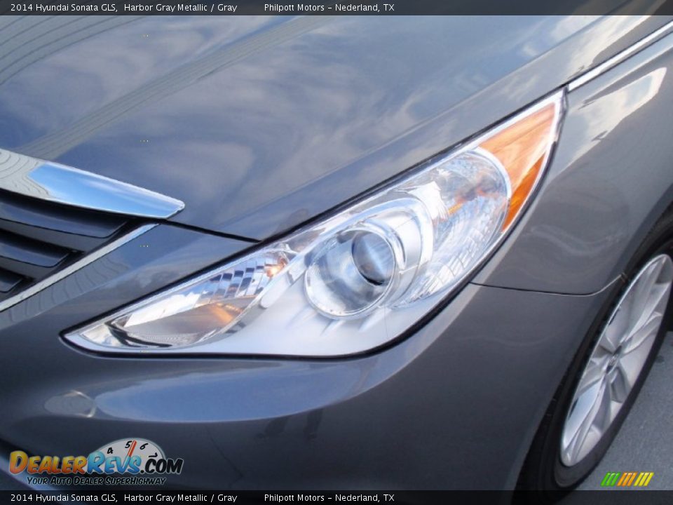 2014 Hyundai Sonata GLS Harbor Gray Metallic / Gray Photo #9