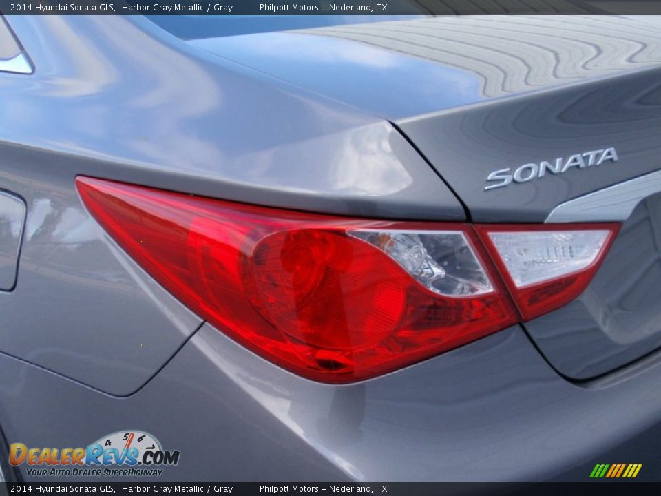 2014 Hyundai Sonata GLS Harbor Gray Metallic / Gray Photo #12