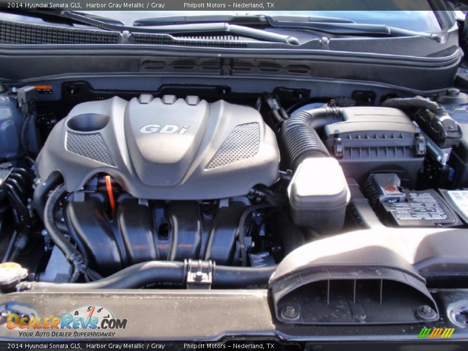 2014 Hyundai Sonata GLS Harbor Gray Metallic / Gray Photo #14