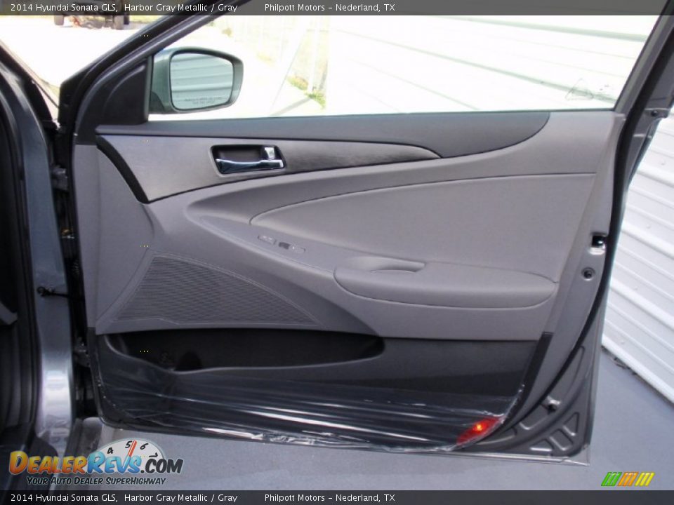 2014 Hyundai Sonata GLS Harbor Gray Metallic / Gray Photo #15