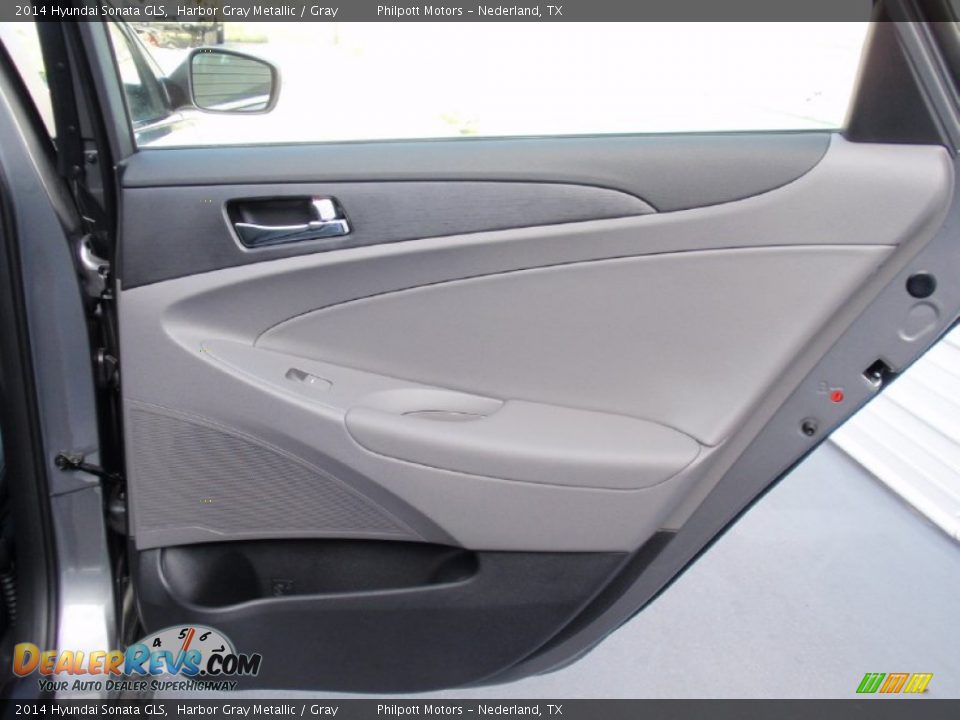 2014 Hyundai Sonata GLS Harbor Gray Metallic / Gray Photo #18