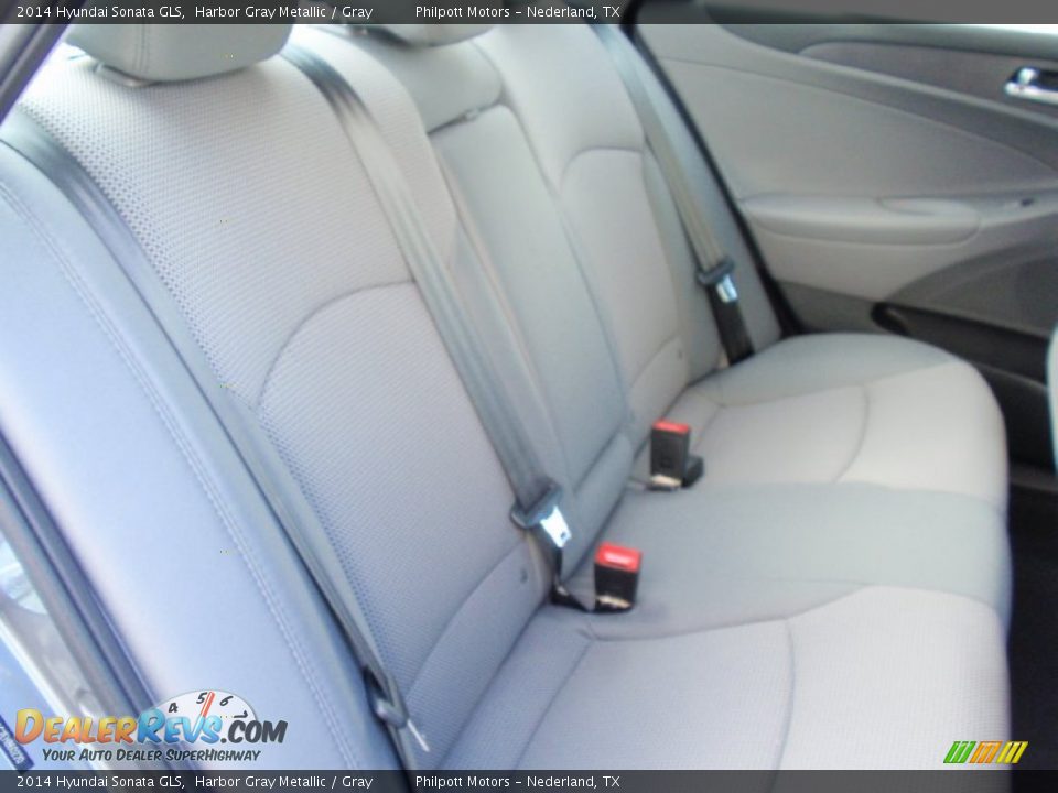 2014 Hyundai Sonata GLS Harbor Gray Metallic / Gray Photo #19