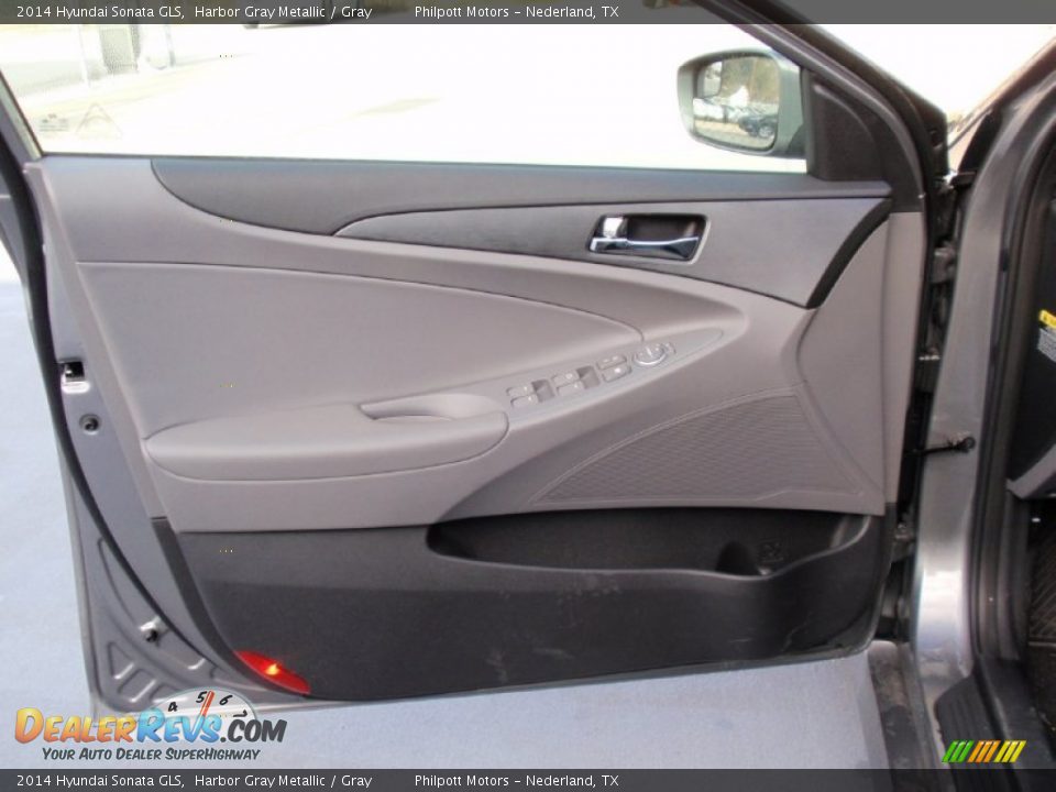 2014 Hyundai Sonata GLS Harbor Gray Metallic / Gray Photo #21