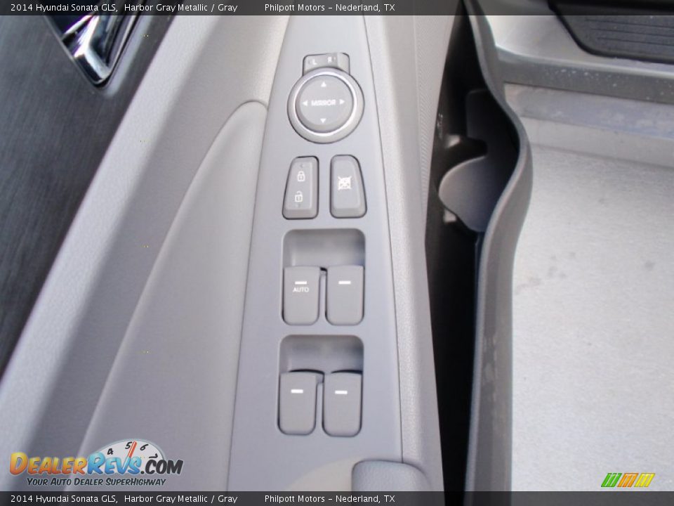 2014 Hyundai Sonata GLS Harbor Gray Metallic / Gray Photo #22