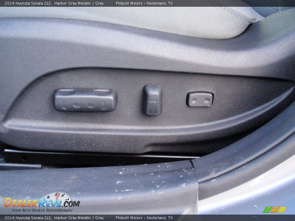 2014 Hyundai Sonata GLS Harbor Gray Metallic / Gray Photo #25