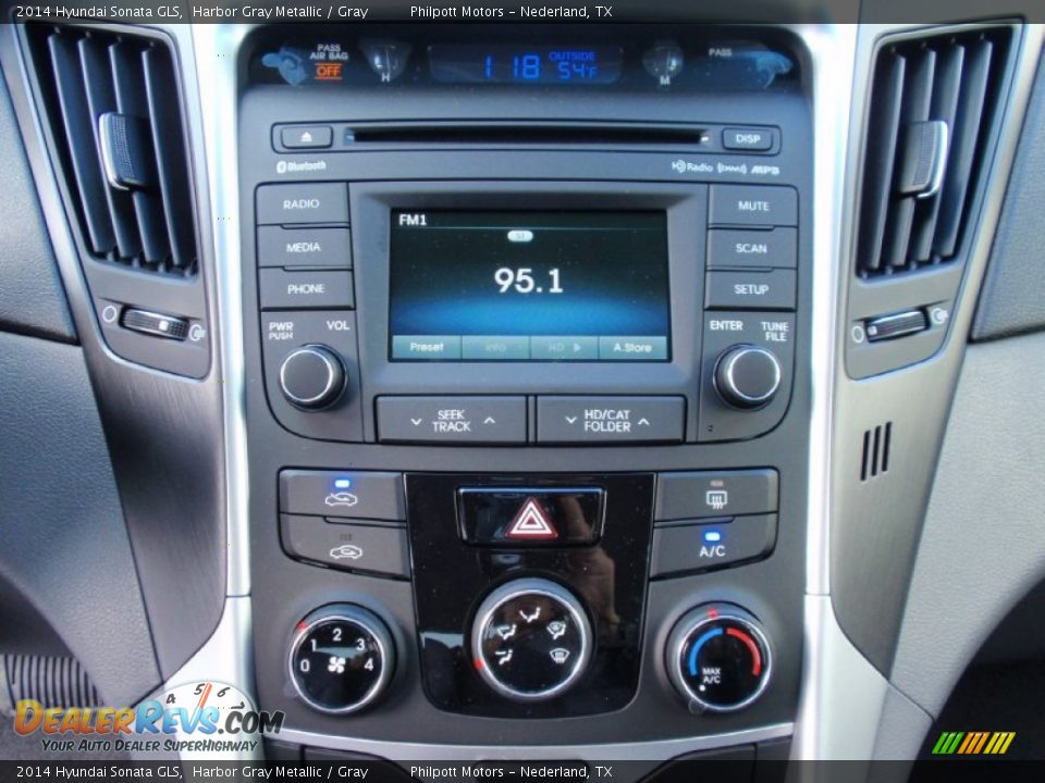 2014 Hyundai Sonata GLS Harbor Gray Metallic / Gray Photo #27