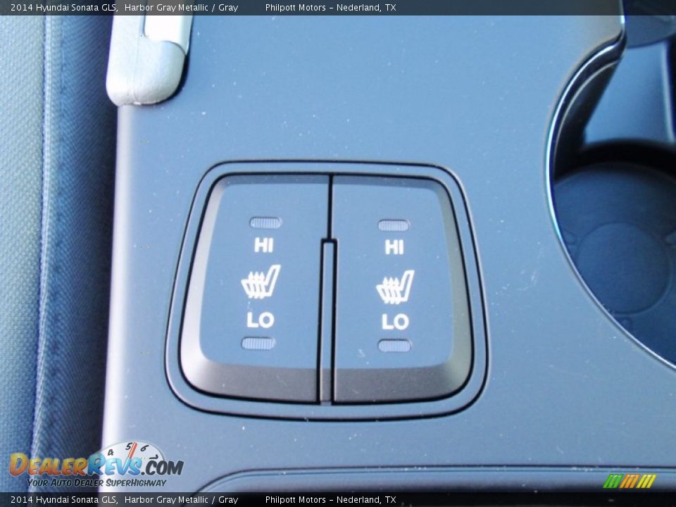 2014 Hyundai Sonata GLS Harbor Gray Metallic / Gray Photo #28