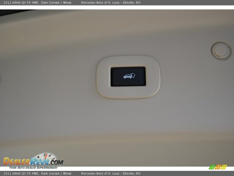 2011 Infiniti QX 56 4WD Dark Currant / Wheat Photo #16