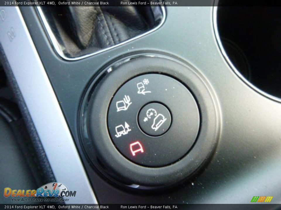 2014 Ford Explorer XLT 4WD Oxford White / Charcoal Black Photo #18