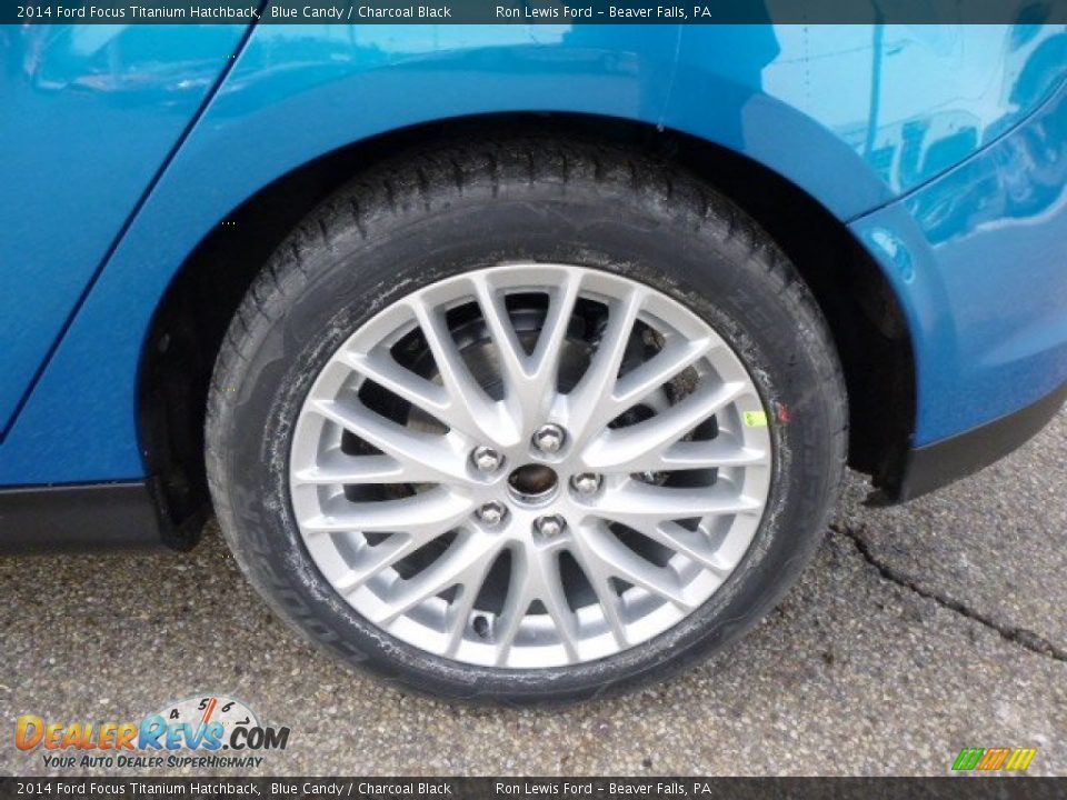 2014 Ford Focus Titanium Hatchback Wheel Photo #9