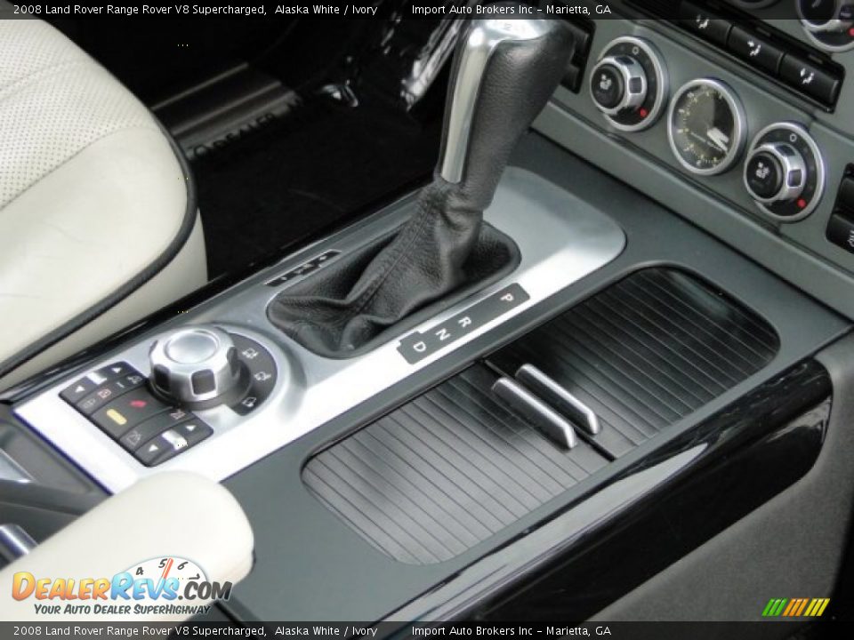2008 Land Rover Range Rover V8 Supercharged Shifter Photo #15