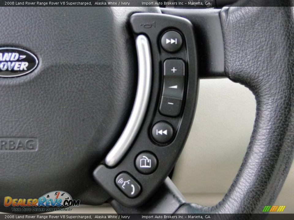 Controls of 2008 Land Rover Range Rover V8 Supercharged Photo #34
