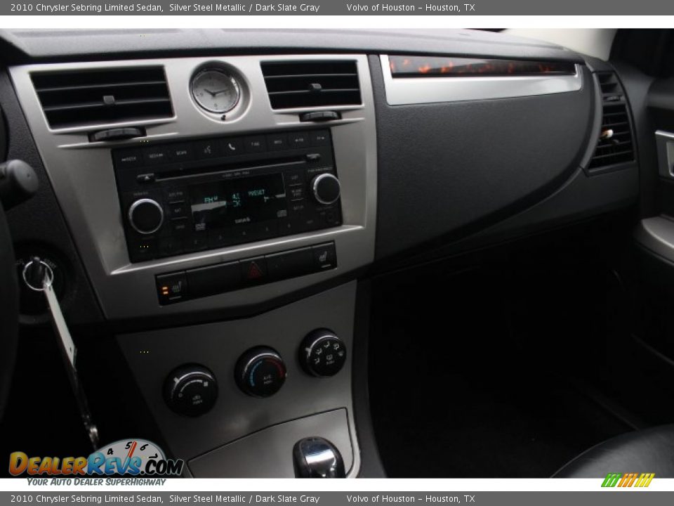 2010 Chrysler Sebring Limited Sedan Silver Steel Metallic / Dark Slate Gray Photo #10