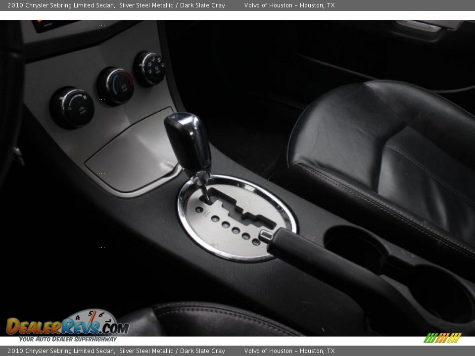 2010 Chrysler Sebring Limited Sedan Silver Steel Metallic / Dark Slate Gray Photo #11