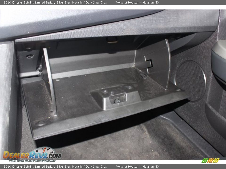 2010 Chrysler Sebring Limited Sedan Silver Steel Metallic / Dark Slate Gray Photo #12