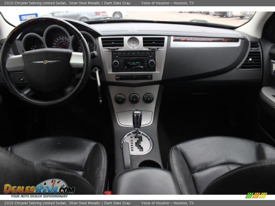 2010 Chrysler Sebring Limited Sedan Silver Steel Metallic / Dark Slate Gray Photo #19