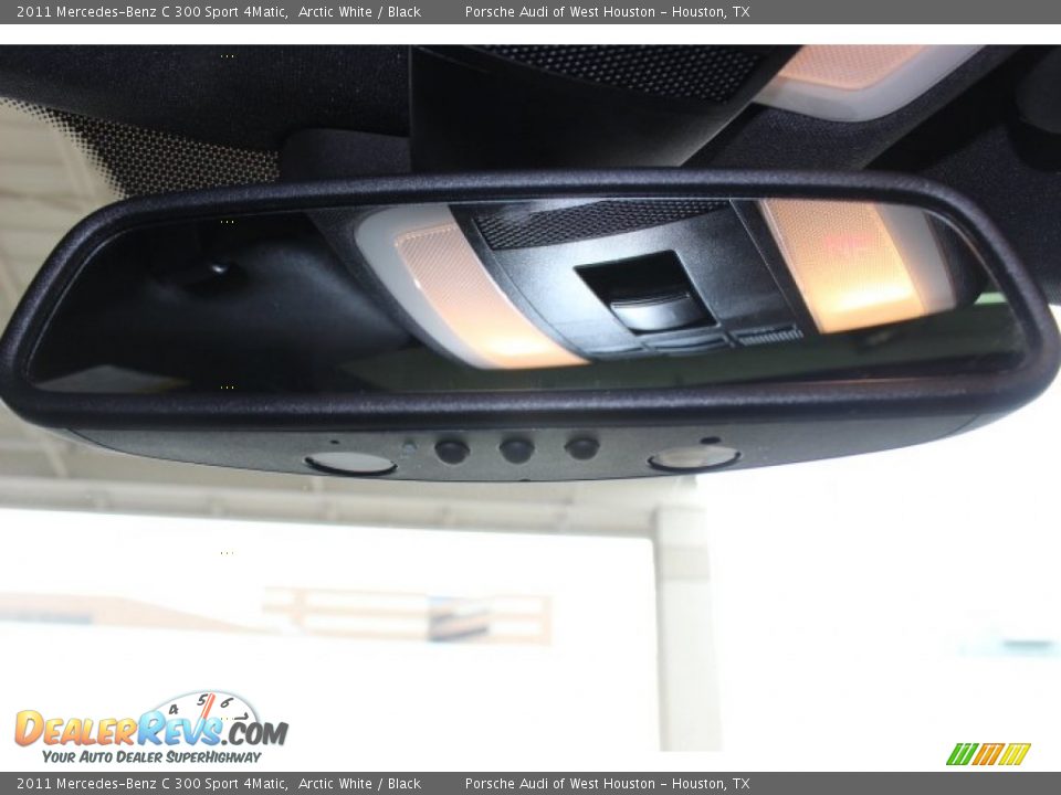 2011 Mercedes-Benz C 300 Sport 4Matic Arctic White / Black Photo #19