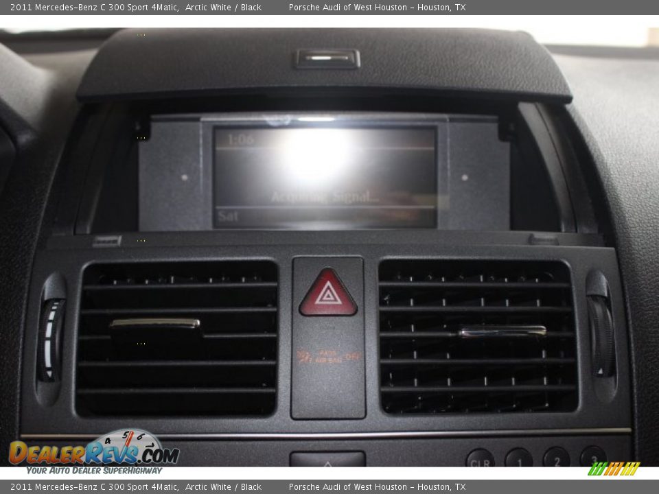 2011 Mercedes-Benz C 300 Sport 4Matic Arctic White / Black Photo #21