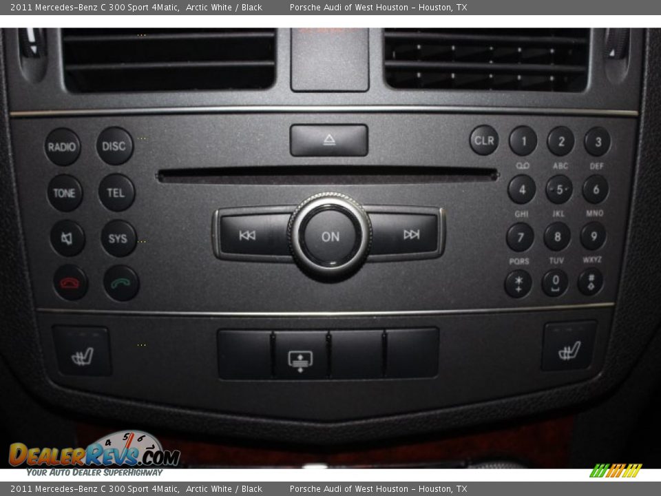 2011 Mercedes-Benz C 300 Sport 4Matic Arctic White / Black Photo #22