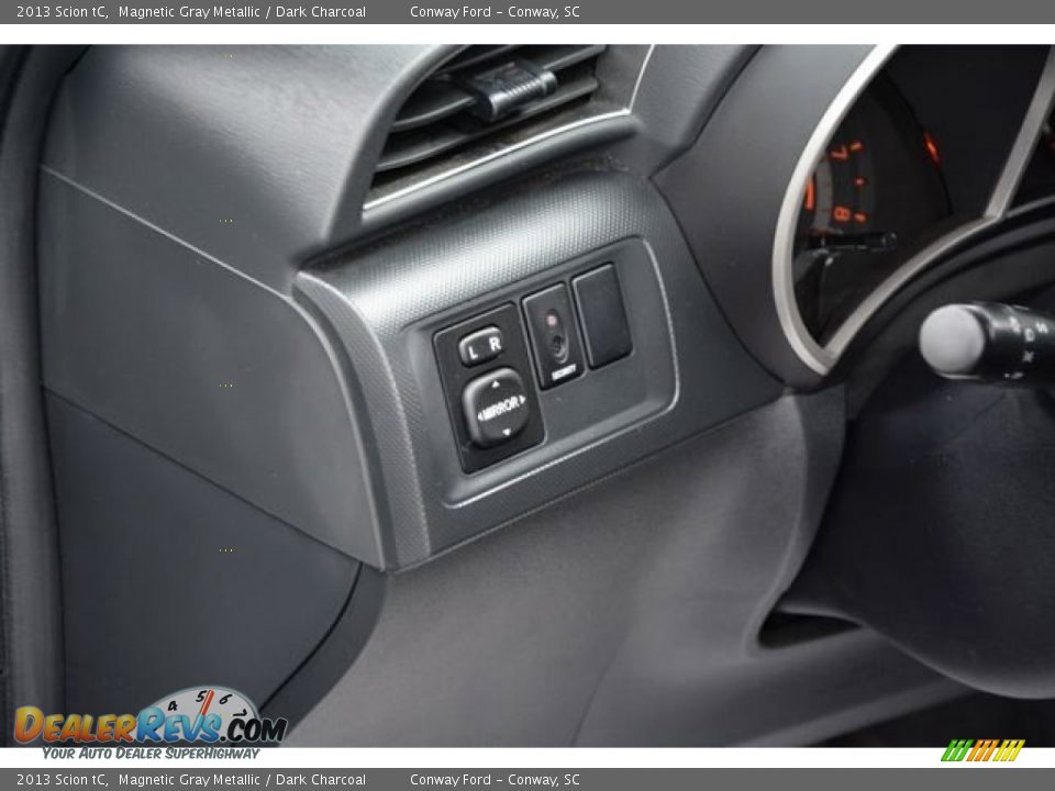 2013 Scion tC Magnetic Gray Metallic / Dark Charcoal Photo #20