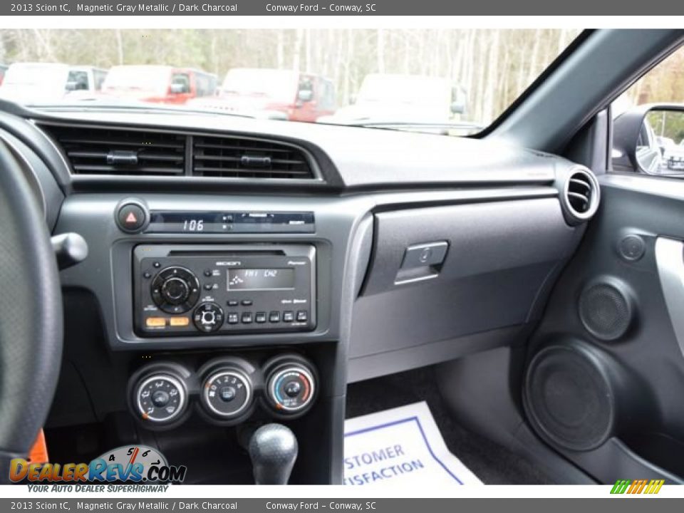 2013 Scion tC Magnetic Gray Metallic / Dark Charcoal Photo #27