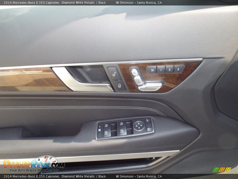 2014 Mercedes-Benz E 350 Cabriolet Diamond White Metallic / Black Photo #4