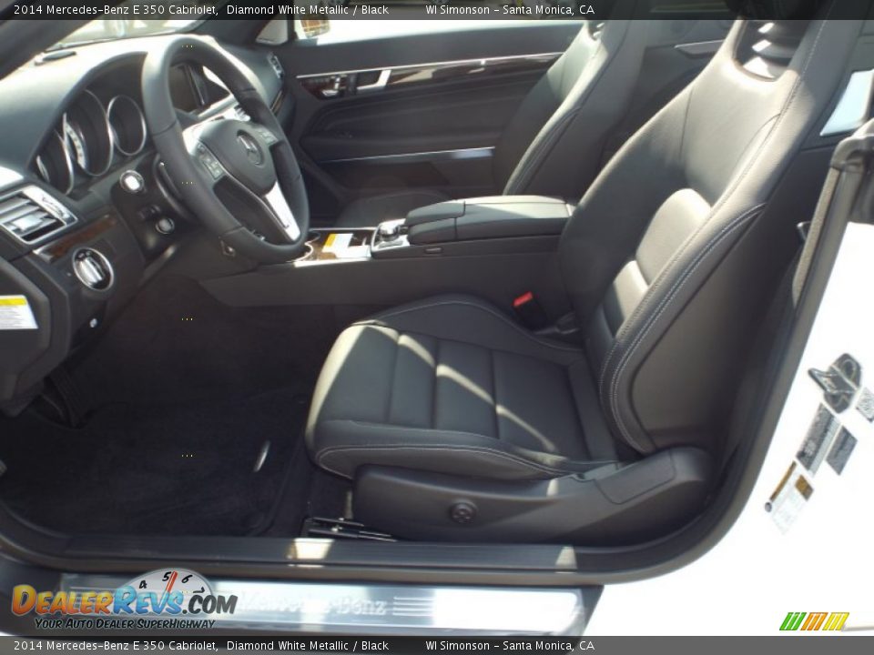 2014 Mercedes-Benz E 350 Cabriolet Diamond White Metallic / Black Photo #5