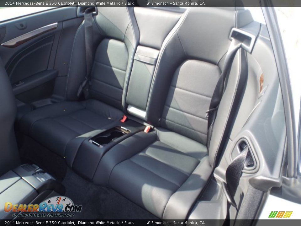 2014 Mercedes-Benz E 350 Cabriolet Diamond White Metallic / Black Photo #6