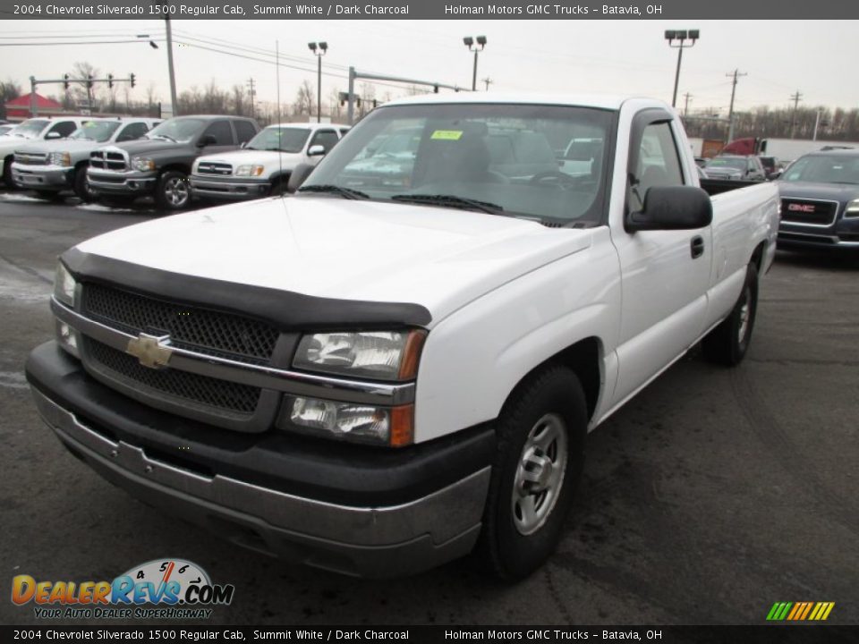 Front 3/4 View of 2004 Chevrolet Silverado 1500 Regular Cab Photo #3