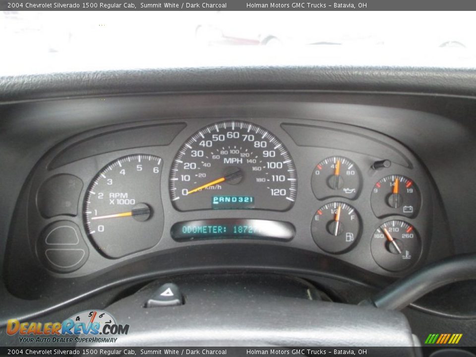 2004 Chevrolet Silverado 1500 Regular Cab Summit White / Dark Charcoal Photo #9