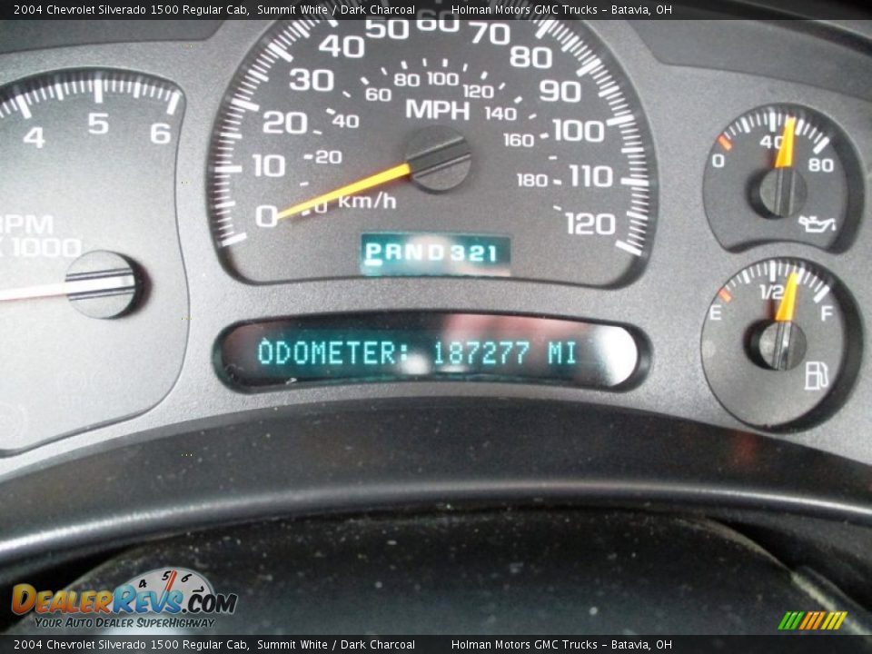 2004 Chevrolet Silverado 1500 Regular Cab Summit White / Dark Charcoal Photo #10