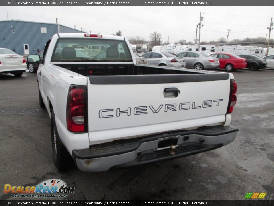 2004 Chevrolet Silverado 1500 Regular Cab Summit White / Dark Charcoal Photo #13
