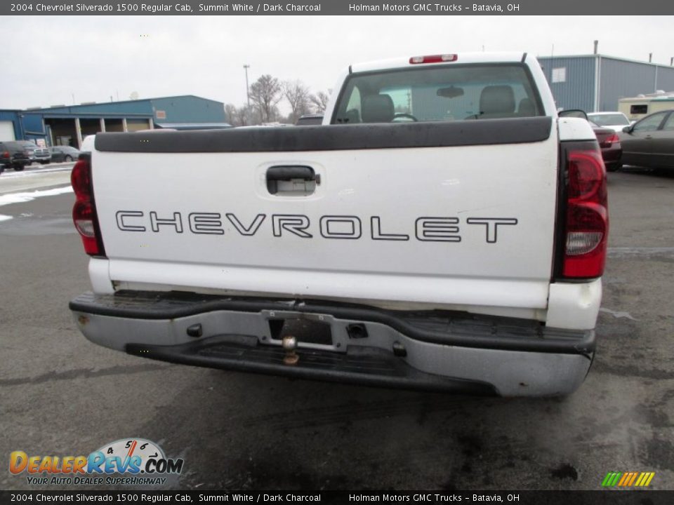 2004 Chevrolet Silverado 1500 Regular Cab Summit White / Dark Charcoal Photo #15