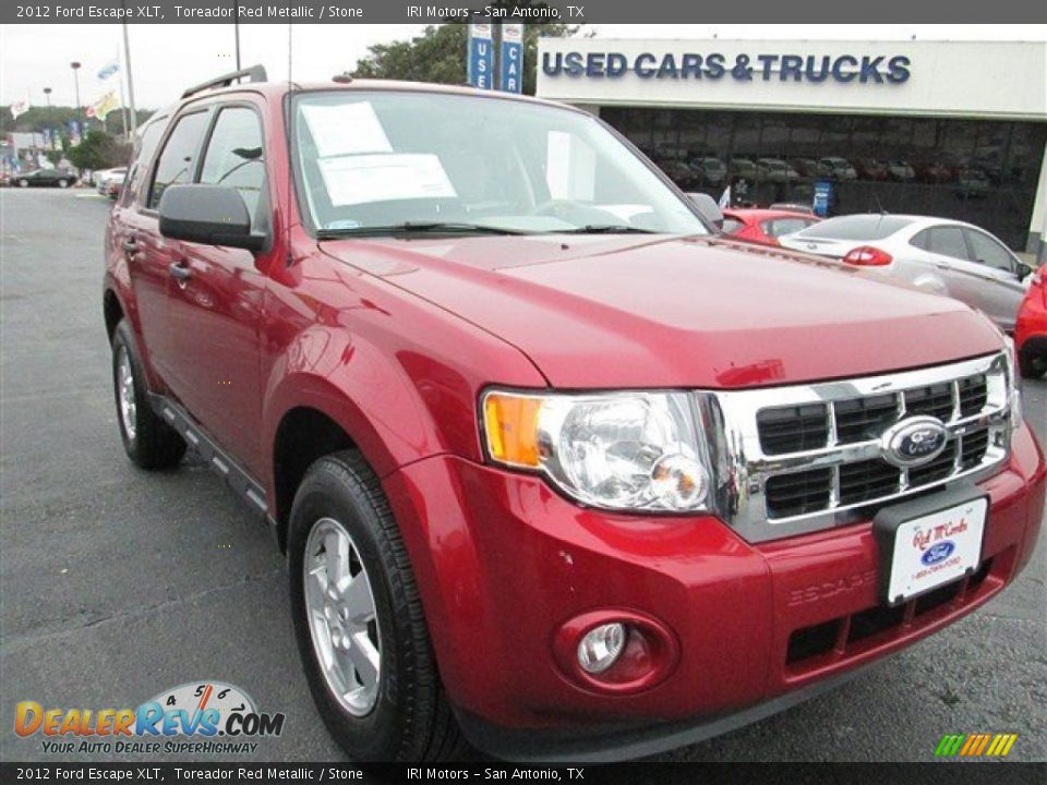 2012 Ford Escape XLT Toreador Red Metallic / Stone Photo #1