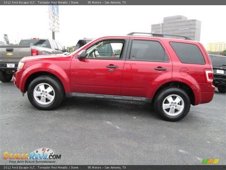 2012 Ford Escape XLT Toreador Red Metallic / Stone Photo #3