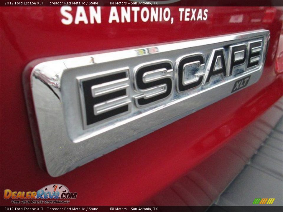2012 Ford Escape XLT Toreador Red Metallic / Stone Photo #6