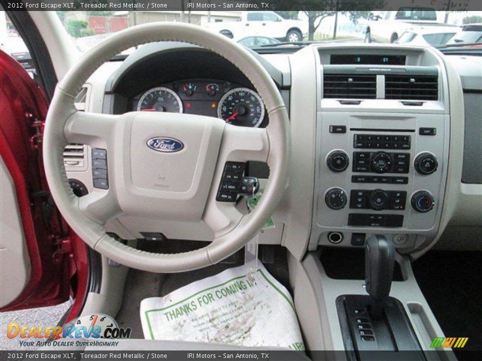 2012 Ford Escape XLT Toreador Red Metallic / Stone Photo #10