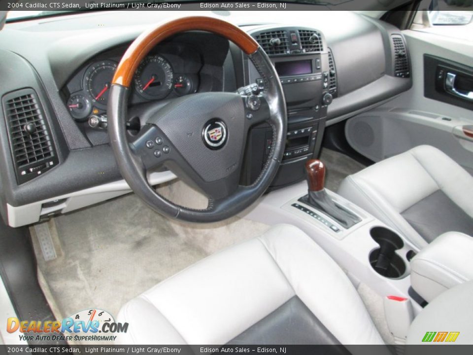 Light Gray/Ebony Interior - 2004 Cadillac CTS Sedan Photo #15