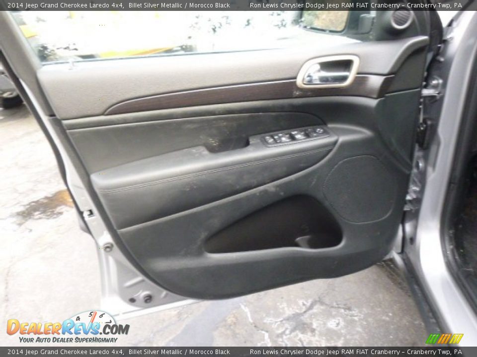 2014 Jeep Grand Cherokee Laredo 4x4 Billet Silver Metallic / Morocco Black Photo #11